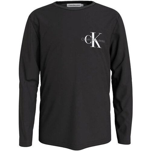 Calvin Klein Jeans Majice z dolgimi rokavi - Črna Slike