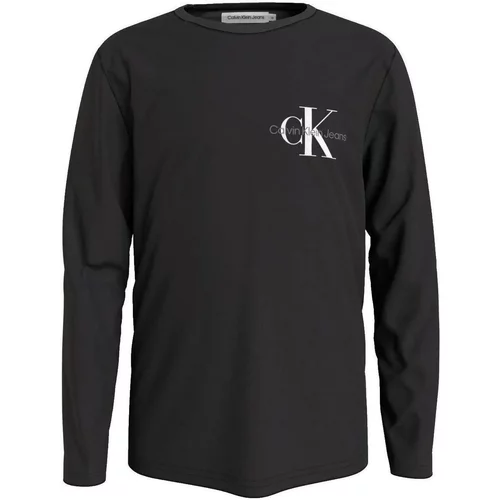 Calvin Klein Jeans Majice z dolgimi rokavi - Črna