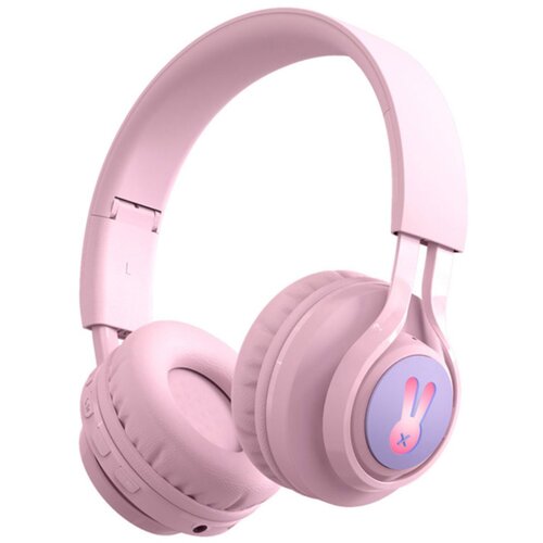 Oem TechKidz, Avdio slu&scaron;alke Bluetooth z LED Osvetlitvijo Modela RabbiX, Roza, (5000231574) Cene