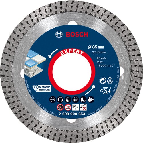 Bosch expert hardceramic dijamantska rezna ploča od 85 x 22,23 x 1,6 x 7 mm 2608900653 Cene