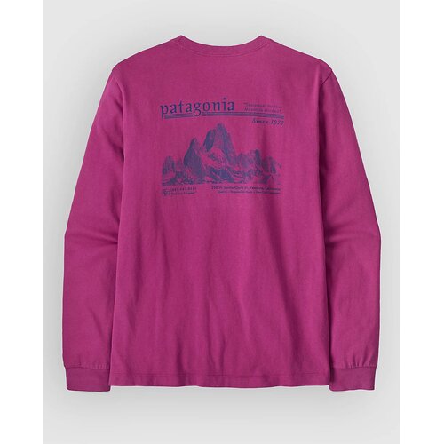 Patagonia Mw Hut Tripper Skyline Majica z dolgimi rokavi amaranth pink Cene
