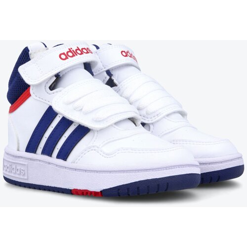 Adidas Čevlji Hoops Mid GZ9650 White/Navy/Red Slike