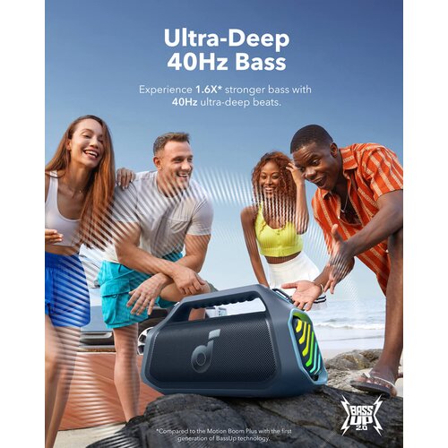 Anker Soundcore BOOM 2 Plus prenosni Bluetooth zvočnik, moder Cene