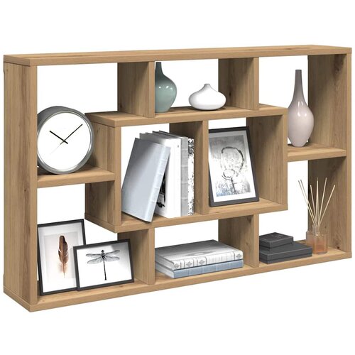  Zidna polica Artisan hrast 85x16x52,5 cm Konstruirano drvo Cene