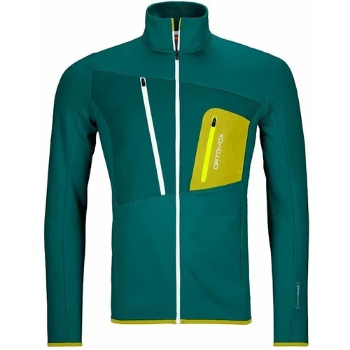 Ortovox Fleece Grid Jacket M Pacific Green S
