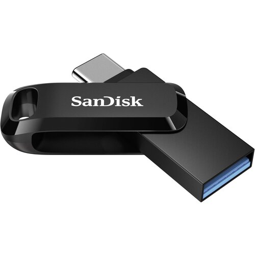 San Disk ultra dual drive go usb type c, 128GB 3.1/3.0, b do 400 mb/s, črn Slike
