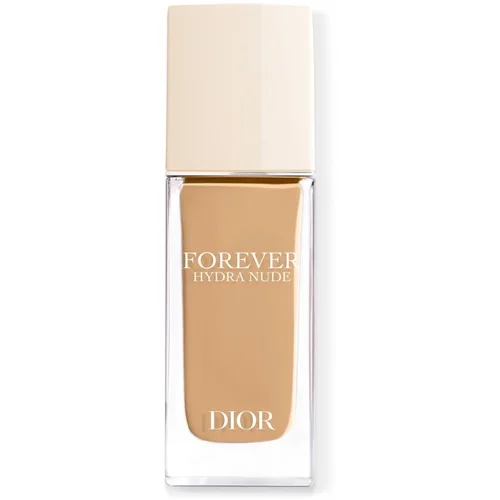 Dior Forever Hydra Nude tekoči puder za naraven videz odtenek 3W Warm 30 ml