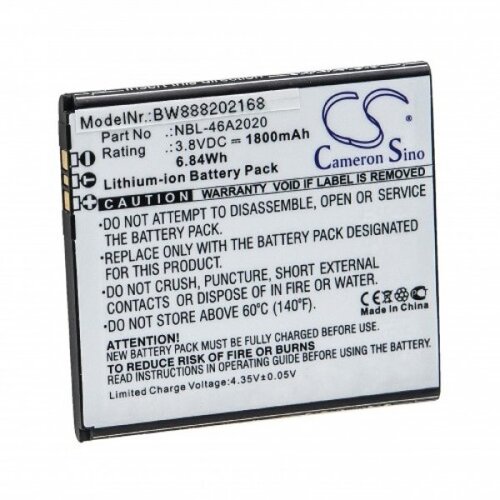VHBW Baterija za TP-Link Neffos Y5L, 1800 mAh Slike