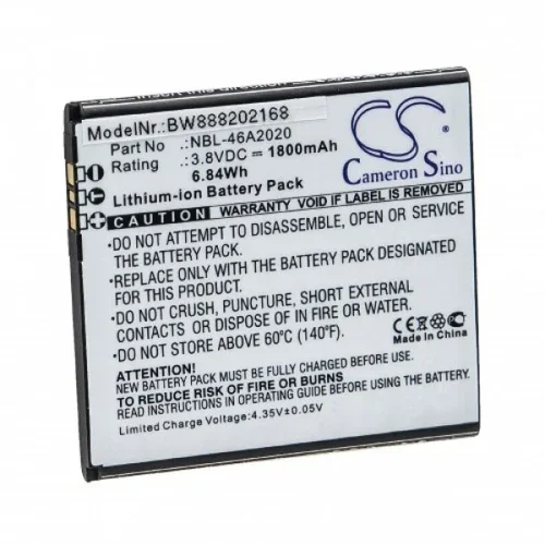 VHBW Baterija za TP-Link Neffos Y5L, 1800 mAh