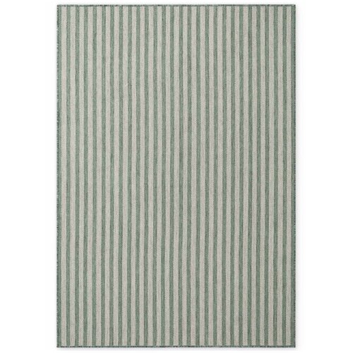 Ted Baker Zelena/kremno bela notranja in zunanja preproga 200x300 cm Haringey Linley &ndash; Cene