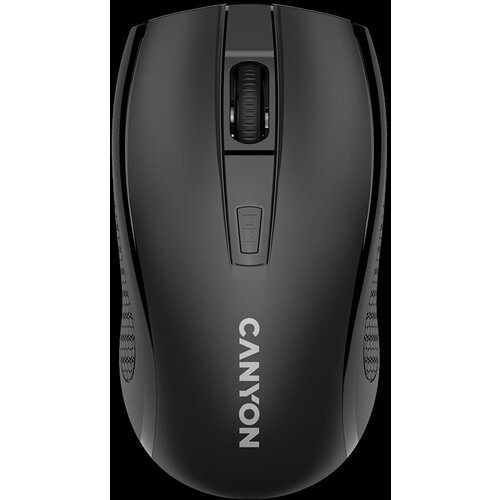 Canyon MW-7 2.4Ghz wireless mouse 6 buttons DPI 800/1200/1600 with 1 AA battery size 110*60*37mm58gblack Cijene