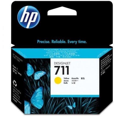 HP ČRNILO 711 RUMENA 711 ZA DESIGNJET T520,T120 29 ml (CZ132A) Cene