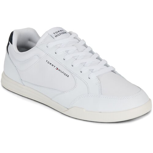 Tommy Hilfiger Nizke superge LO PRO CUPSOLE PERF LEATHER Bela Slike