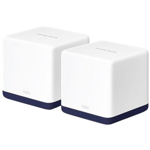Mercusys Halo H50G (2-Pack) AC1900 Whole Home Mesh Wi-Fi System, 600 Mbps at 2.4 GHz + 1300 Mbps at 5 GHz, 3× Internal Antennas, Cijene