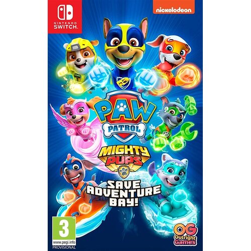 Paw Patrol Mighty Pups Save Adventure Bay (SWITCH) - rabljeno Cene