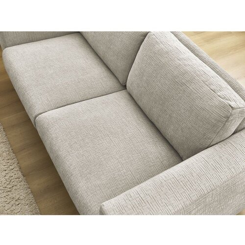 Bobochic Paris Bež sofa za spavanje/sklopiva od &amp;scaron;enila 220 cm Hugo &amp;ndash; Slike