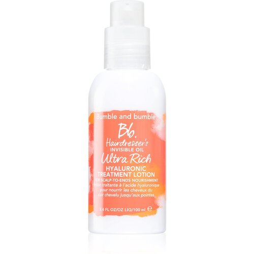 Bumble and Bumble Hairdresser's Invisible Oil Ultra Rich Hyaluronic Treatment Lotion njega za hidrataciju bez ispiranja s hijaluronskom kiselinom 100 Cijene