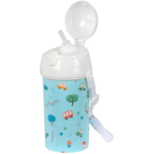  Steklenica z vodo Safta Coches Modra PVC 500 ml Slike