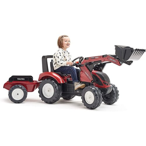 Falk traktor i bager s prikolicom VALTRA 4000AM Cene