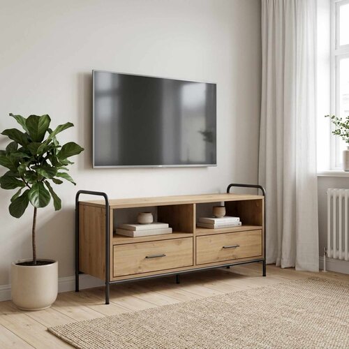  TV ormar 67,5 x 33 x 50 cm Hrast artisan Konstruirano drvo Slike