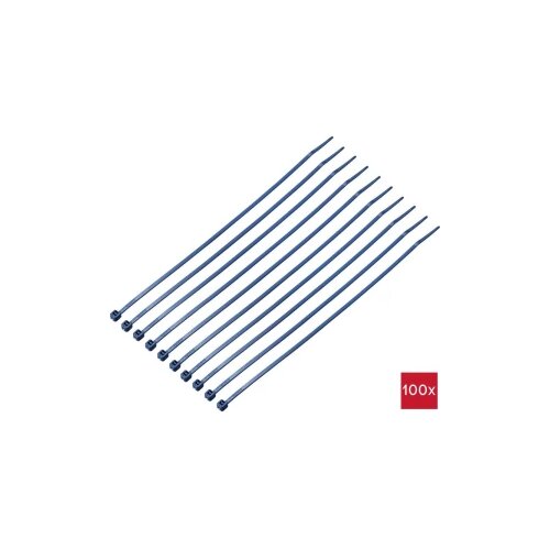 TRU COMPONENTS TC-12533348 vezice 203 mm 2.5 mm plava boja metal detektabilna 100 St. Cijene