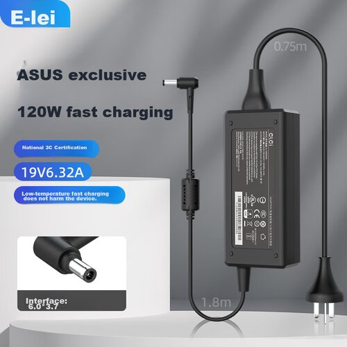  Elei Punjač za laptop ASUS, 19V, 6.32A, 120W Slike