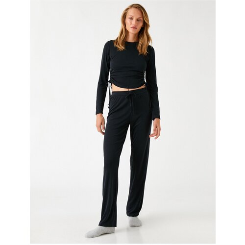 Koton Pajama Bottoms - Black - Slim Slike