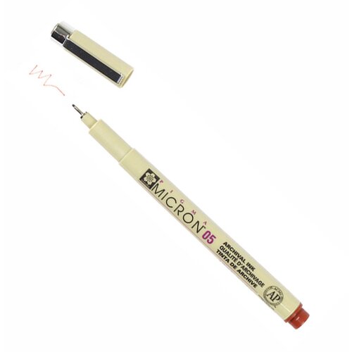 Flomaster za tehnično risanje SAKURA Pigma Micron BROWN / izberite dbelino Cene