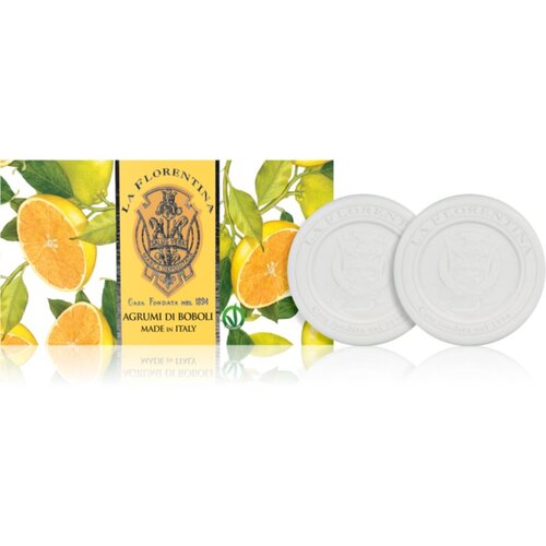 La Florentina Boboli Citrus Sculpted Soap prirodni sapun 2x115 g Slike