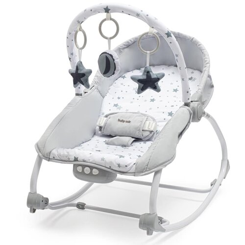 Baby Mix ležaljka grey stars (do 18kg) Cene