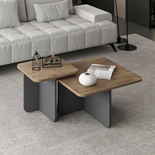Hanah home klub sto Luvi 20455, 40,6 cm, Rahle / antracit Cene