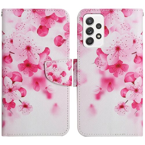  Eleganten etui/ovitek za Samsung A53 5G, Češnjev cvet Cene