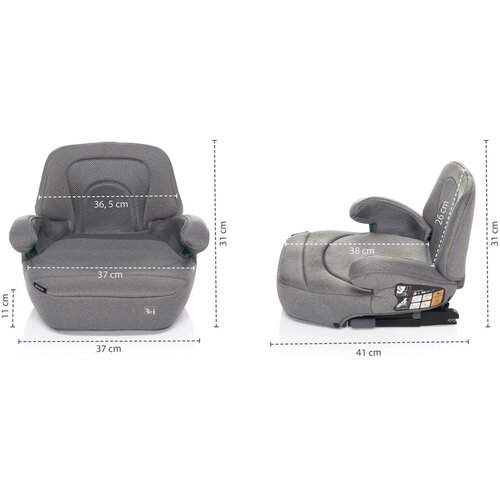 Zopa autosjedalica iBooster i-size, Boss Grey Slike