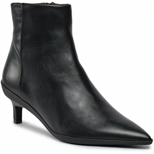 Calvin Klein Škornji Wrapped Stil Ankle Boot 50 HW0HW01838 Ck Black BEH