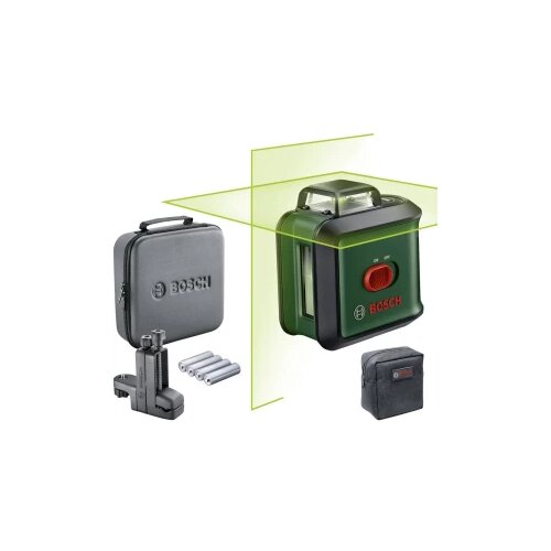 Bosch UniversalLevel 360 križnolinijski laser samonivelirajući, uklj. torba Raspon (maks.): 12 m Slike