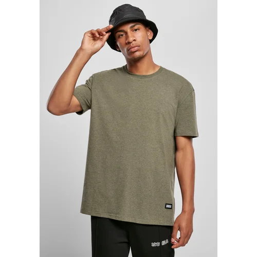 Urban Classics Oversize Melange Tee dark green melange