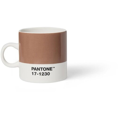 Pantone Svetlo rjava keramična skodelica za espresso 120 ml Mocha Mousse 17-1230 &amp;ndash; Slike