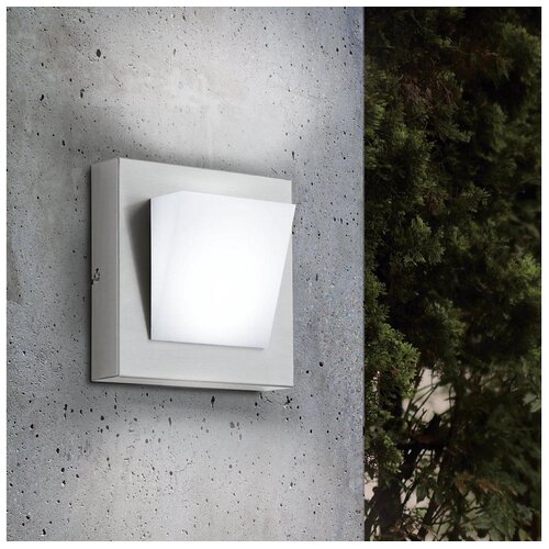 Eglo Calgary 1 vanjska zidna/1, led, 1x3,7w, inox/plastika bijela Cene