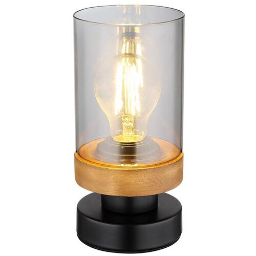 Globo 15557T - Stona lampa FINCA 1xE27/40W/230V metal/drvo Cene
