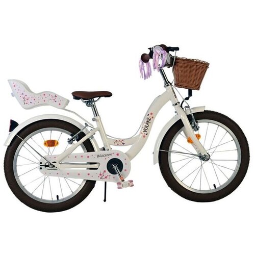 Volare dječji bicikl Blossom 18&Prime; bijele boje s dvije ručne kočnice Cijene
