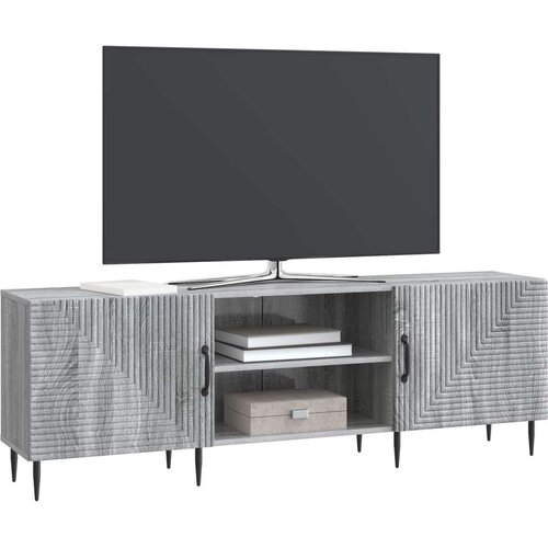 VidaXL TV ormar Siva sonoma 150 x 31 x 50 cm Konstruirano drvo - Siva sonoma Slike