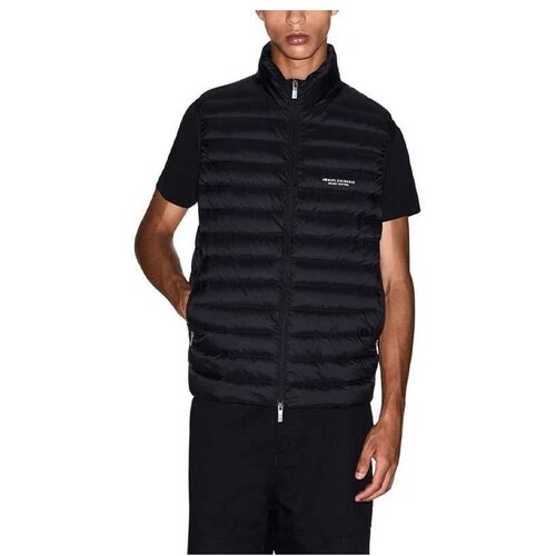 Armani Exchange crni prsluk za mu&scaron;karce Cene