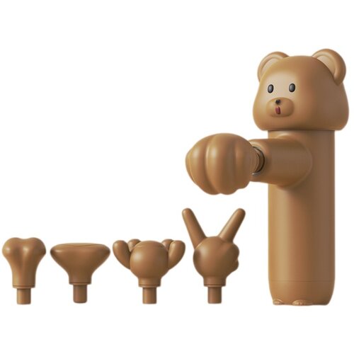 INF Risani mini masažni aparat, brezkrtačni motor, 4-stopenjski, USB Brown, (5000283031) Cene