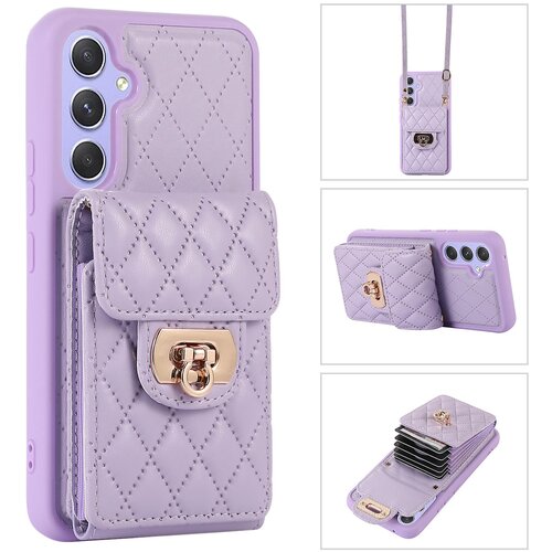 INORCO Ovitek za telefon za Samsung Galaxy A13 4G/5G/A04s 4G/A04 4G/M13 5G, PU usnje prevlečen TPU reža za kartice, pokrov na stojalu, (22035669) Slike