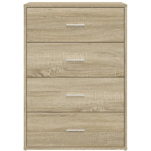  Komoda 2 kom boja hrasta sonome 60x31x84 cm konstruiranog drva Smeđa Slike