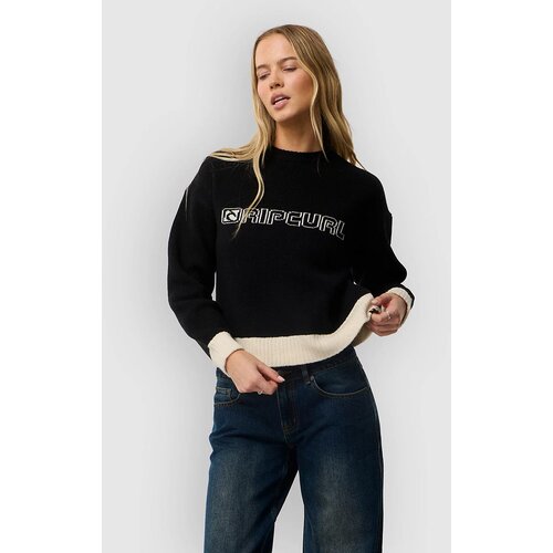 Rip Curl Archive: Script Knit Pullover black Cene