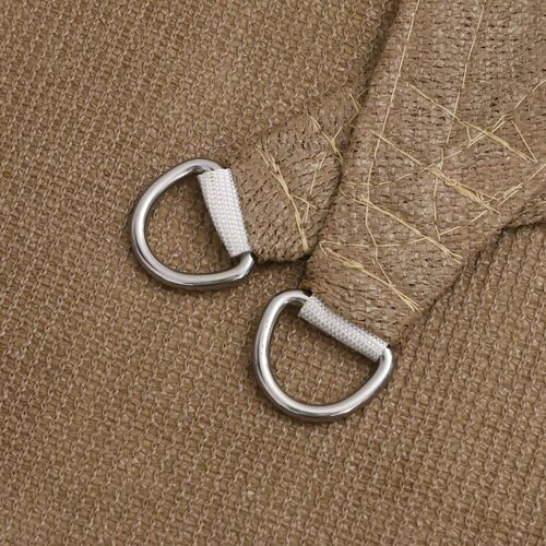 vidaXL Senčno jadro 160 g/m² taupe 3/4x2 m HDPE, (20609346) Cene