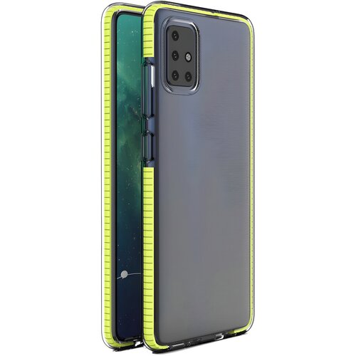  Futrola Spring clear TPU za Xiaomi Redmi 10X 4G/Redmi Note 9 - Žuta KP8581 Cene