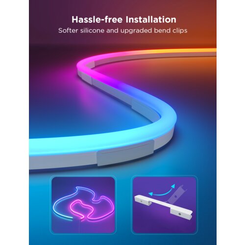 GOVEE NEON ROPE LIGHT 2 sponke bele 5 kosov Cene