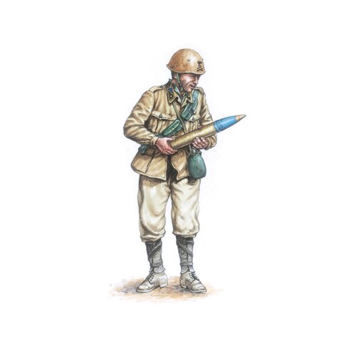 Italeri 1:72 Autocannon 3ro z 9 modeli bojnih vozil in vojakov Slike